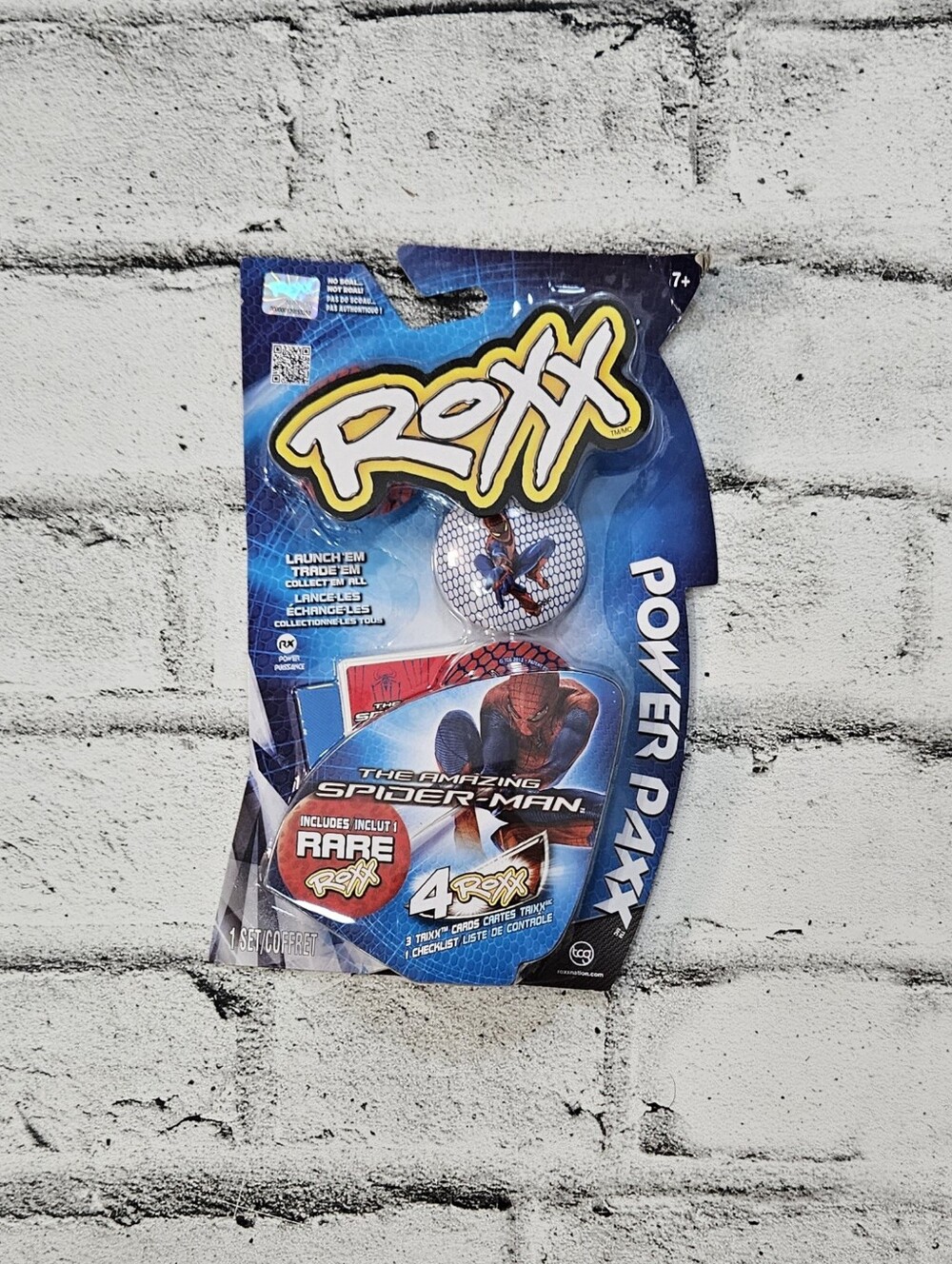 2012 Marvel The Amazing Spider Man Roxx Power Paxx Rare Sealed Collectible